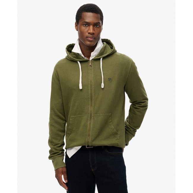 Sweat à capuche zippé classique Essential - SUPERDRY