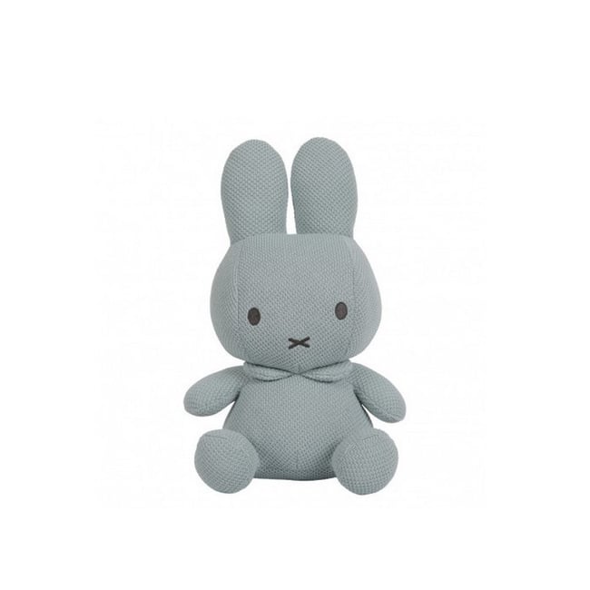 Peluche Miffy - Tricot  amande - 32 cm vert amande <span itemprop=