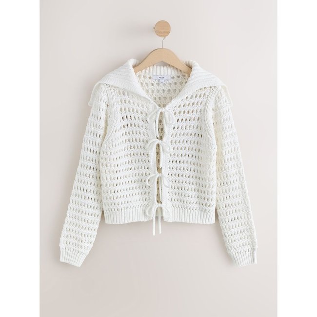 Cardigan à col marin noué sur le devant - NEXT