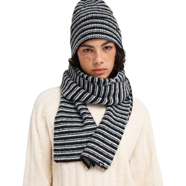 Écharpe en maille ICELIGHTS. multi cerulean canyon bloom mini sti <span itemprop=