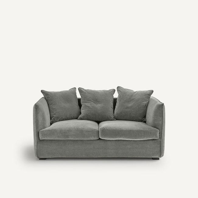 Canapé 2P velours stonewashed, Neo Chiquito - AM.PM