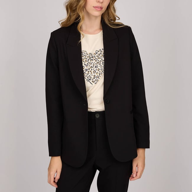 Blazer noir <span itemprop=