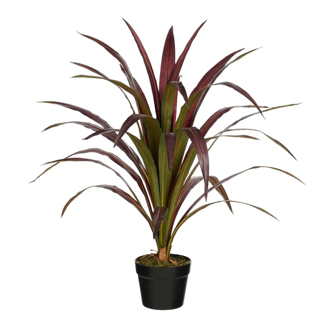 Plante artificielle BANANENBOOM Couleur rouge <span itemprop=