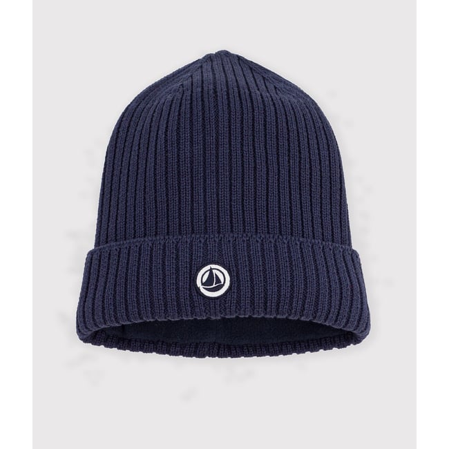 Bonnet en tricot, doublé polaire - PETIT BATEAU