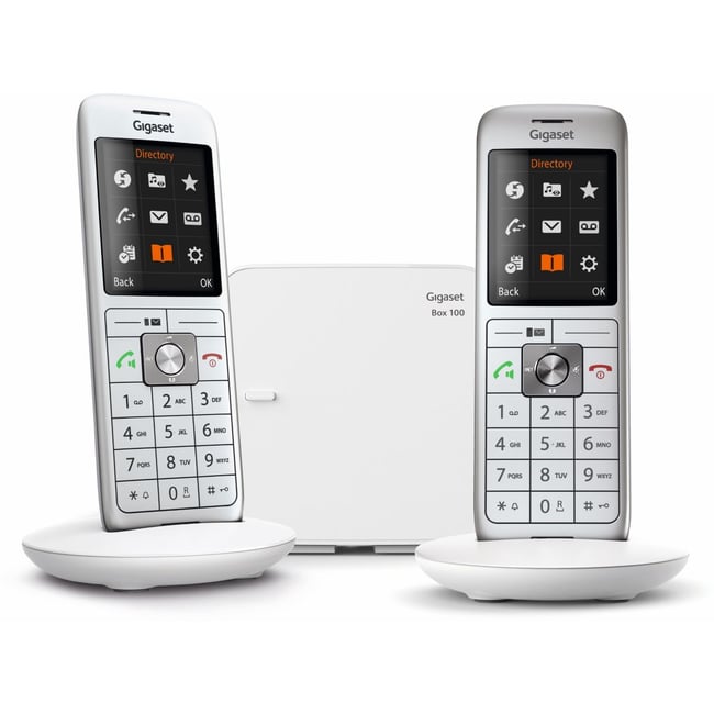 Téléphone sans fil CL660 DUO BLANC - GIGASET