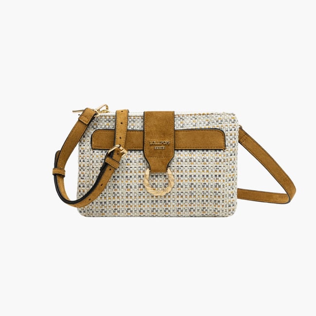 Sac multi poches  Shai camel <span itemprop=