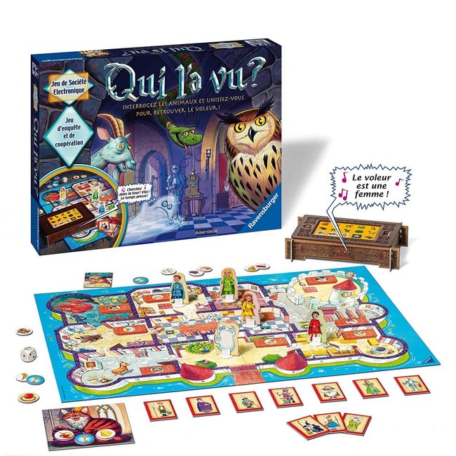 Jeu cooperatif Qui l a vu - RAVENSBURGER