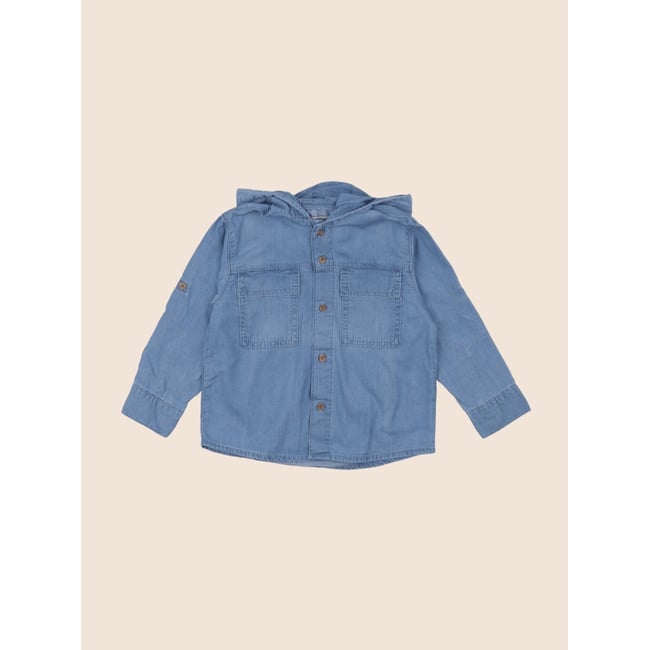 Chemise - Très bon état bleu <span itemprop=