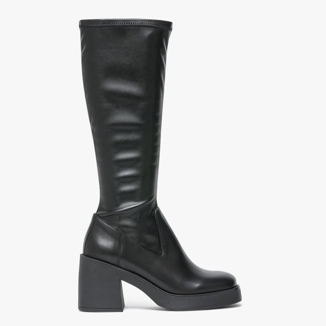 Botte À Talon en cuir FREDDY noir <span itemprop=
