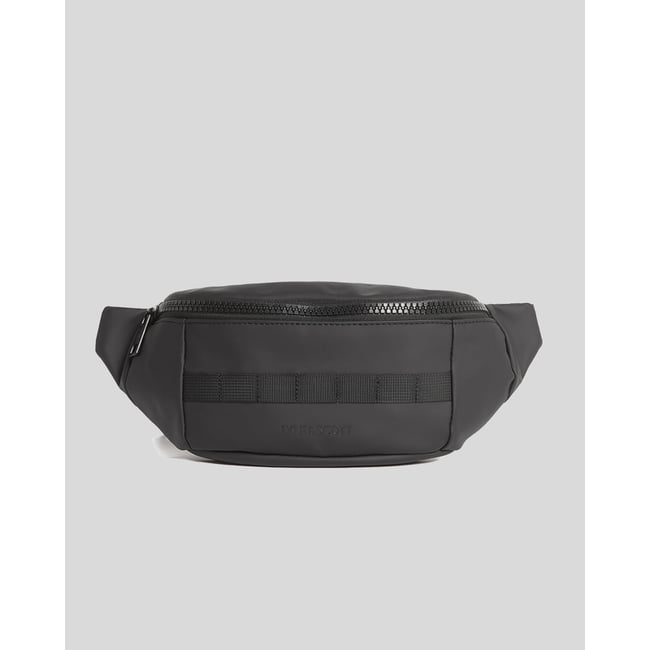 Sac bandoulière déperlant noir jais <span itemprop=