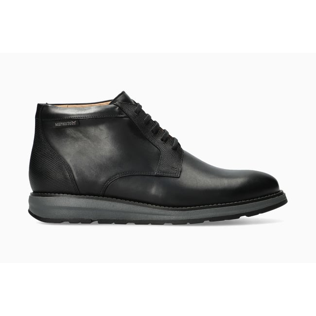 Bottines en cuir ROSARIO noir p5150204 <span itemprop=