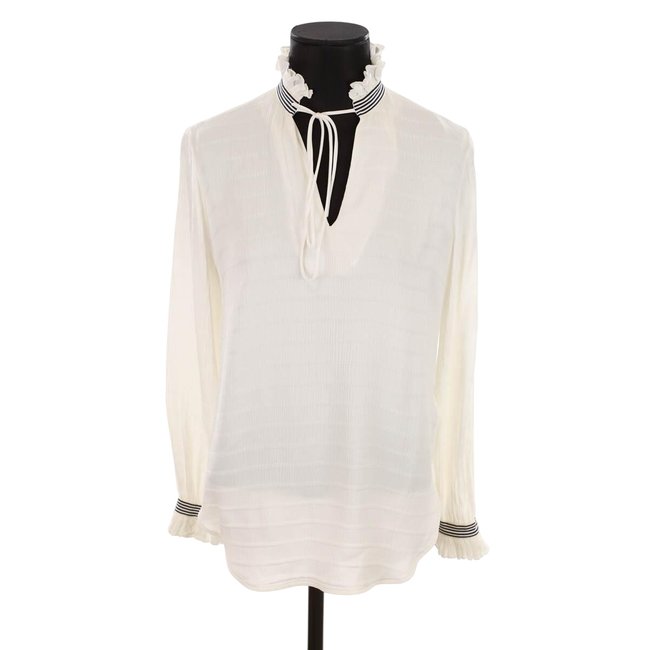 Blouse - Très Bon État blanc <span itemprop=