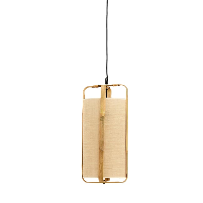 Lampe Suspendue Bambou SENDAI - LIGHT & LIVING 