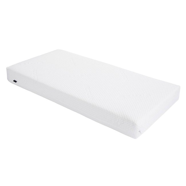 Matelas mousse déhoussable 12 cm Evolutif CANDIDE Couleur blanc <span itemprop=