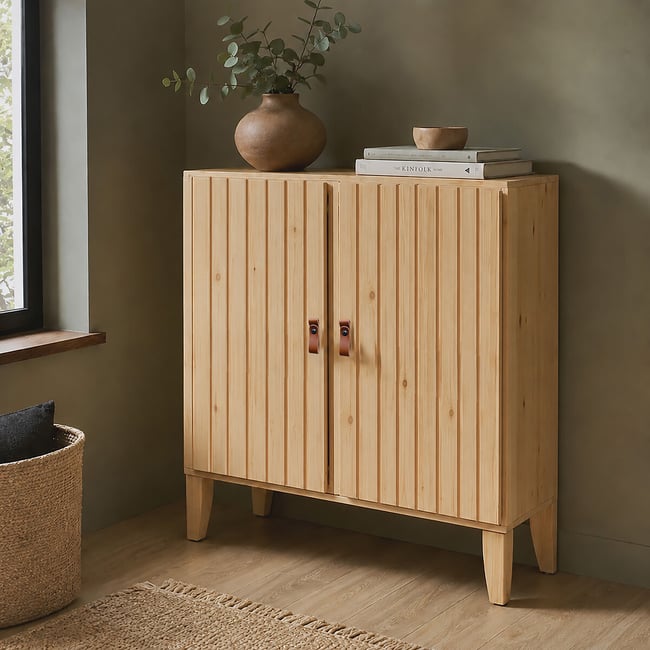 Buffet Gaspard 2X2 bois clair <span itemprop=