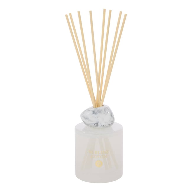 Diffuseur en verre LIANA Couleur blanc <span itemprop=