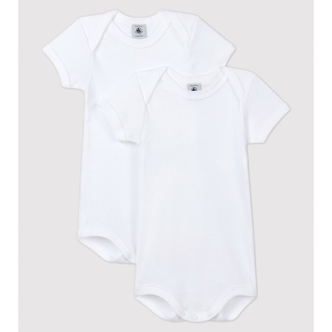 Lote de 2 bodies blanco <span itemprop=
