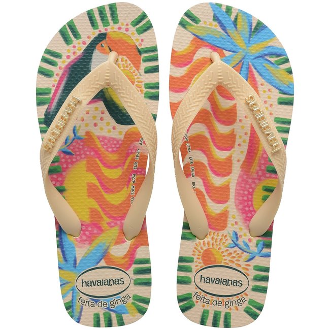 Infradito HAV TOP GINGA BOSSA beige HAVAIANAS