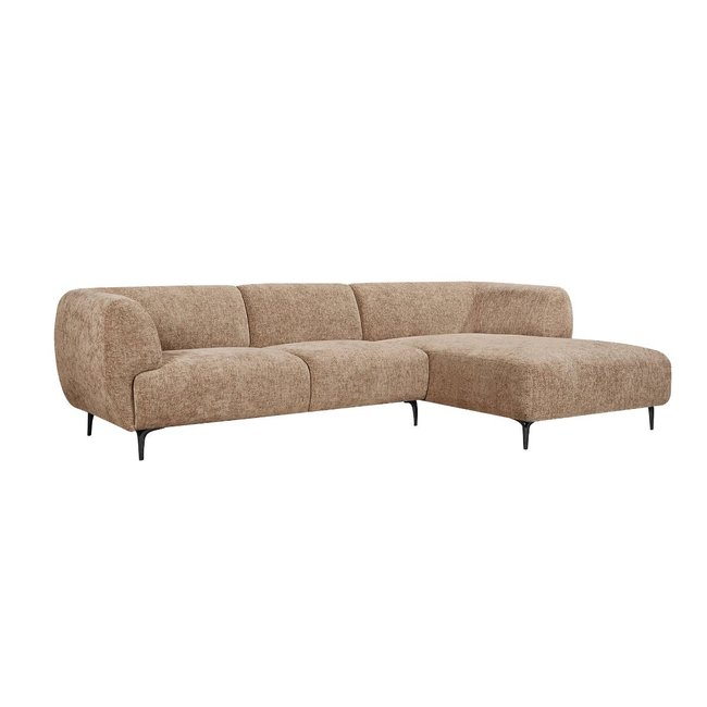 Canapé d'angle Sacha Couleur marron <span itemprop=