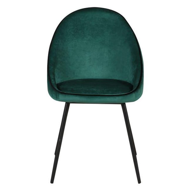 Chaise de repas velours - ZAGO