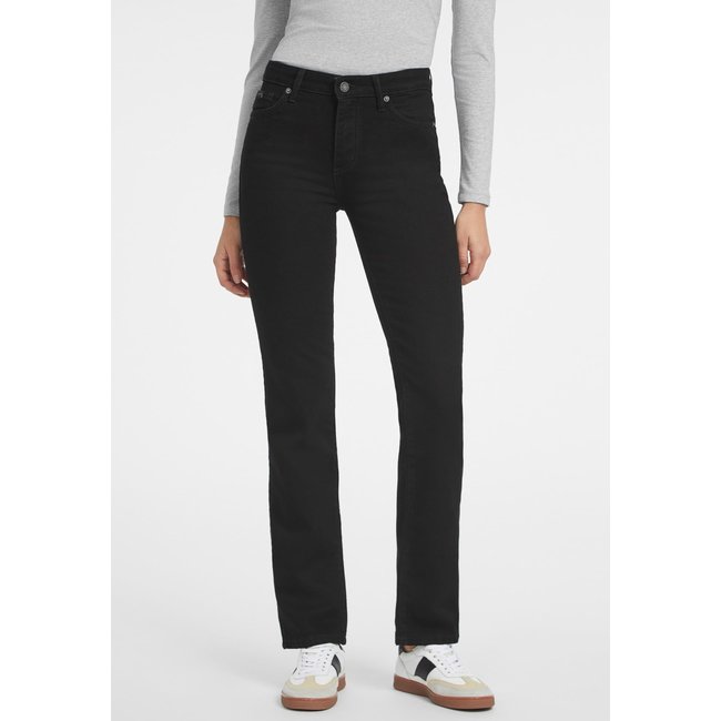Jean Taille Moyenne G08 Femme noir <span itemprop=