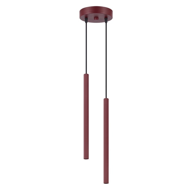 Suspension Acier Bourgogne G9 2 Arche Couleur bourgogne <span itemprop=