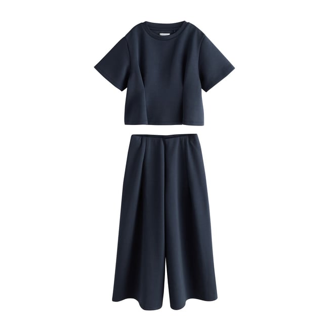 Ensemble pantalon large plissé - NEXT