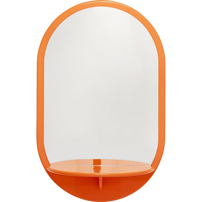 Miroir ovale avec tablette, GROOVE - KARE DESIGN