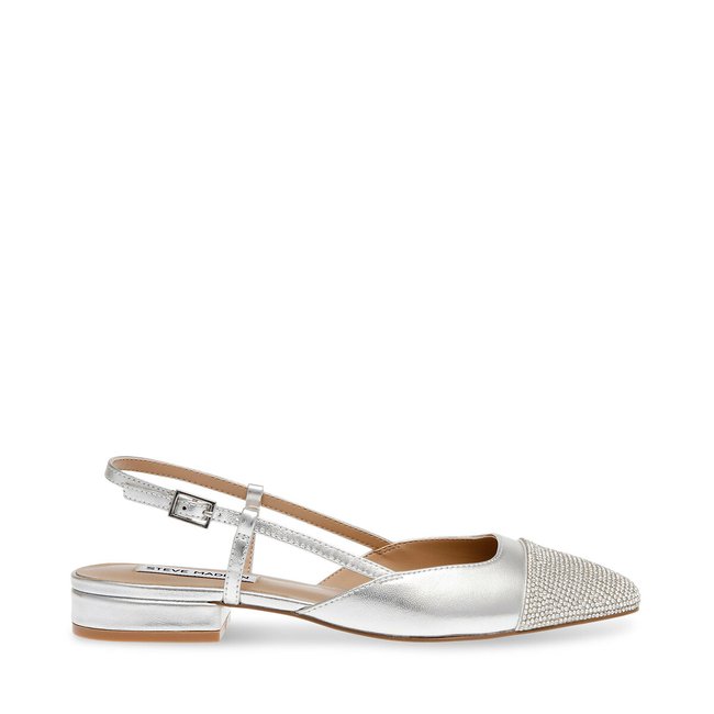 Ballerines slingback Belinda-R argent <span itemprop=