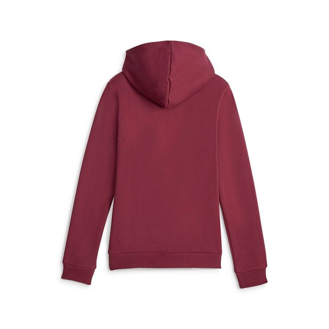 Sweat a capuche en molleton bordeaux Puma La Redoute