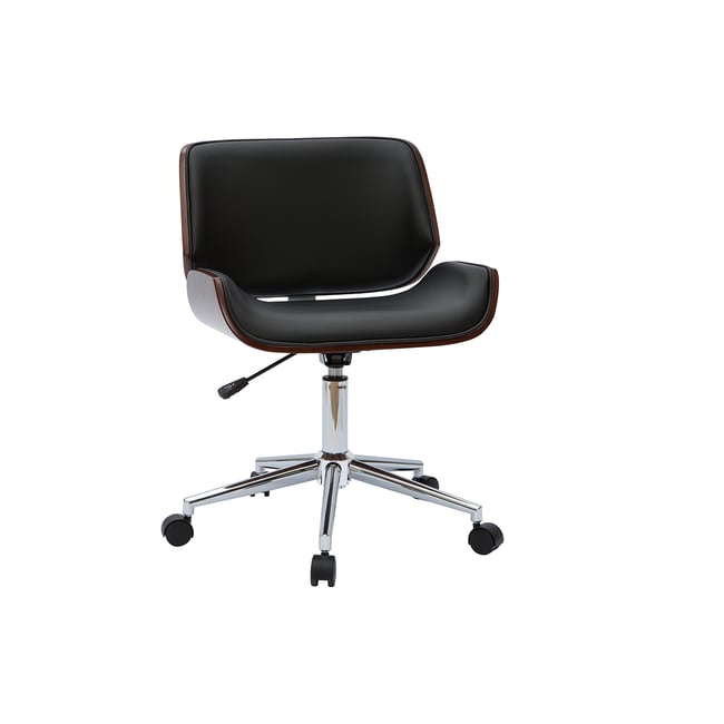 Chaise de bureau à roulettes design RUBBENS - MILIBOO