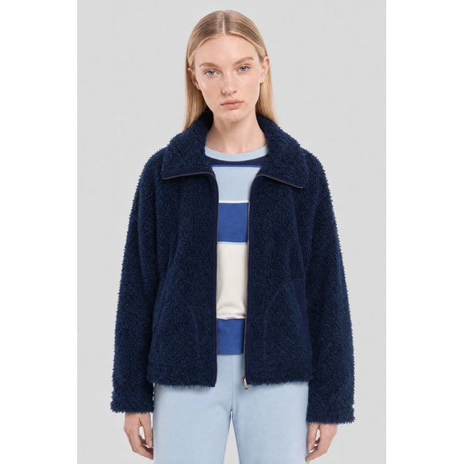 Gilet polaire col montant en polyester pour femme seal <span itemprop=