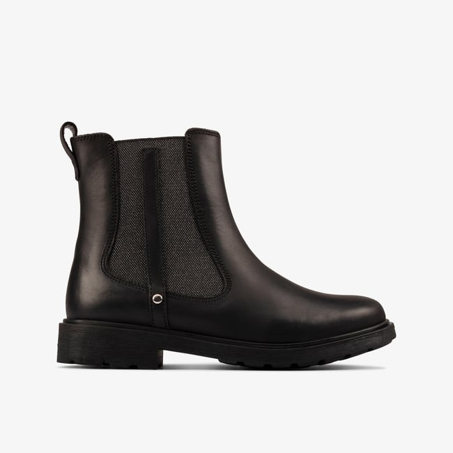Boots Cuir ASTROL ORIN K noir <span itemprop=
