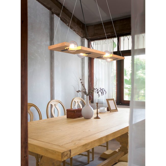 Candeeiro de teto Tailor, TRIO Lighting natural <span itemprop=