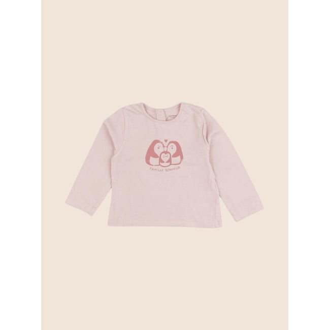 Tee-shirt - Très bon état rose <span itemprop=