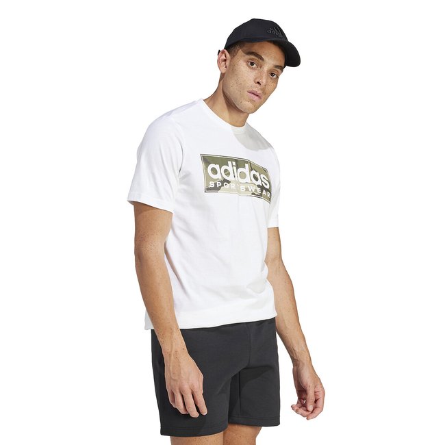 Adidas camo logo t shirt outlet