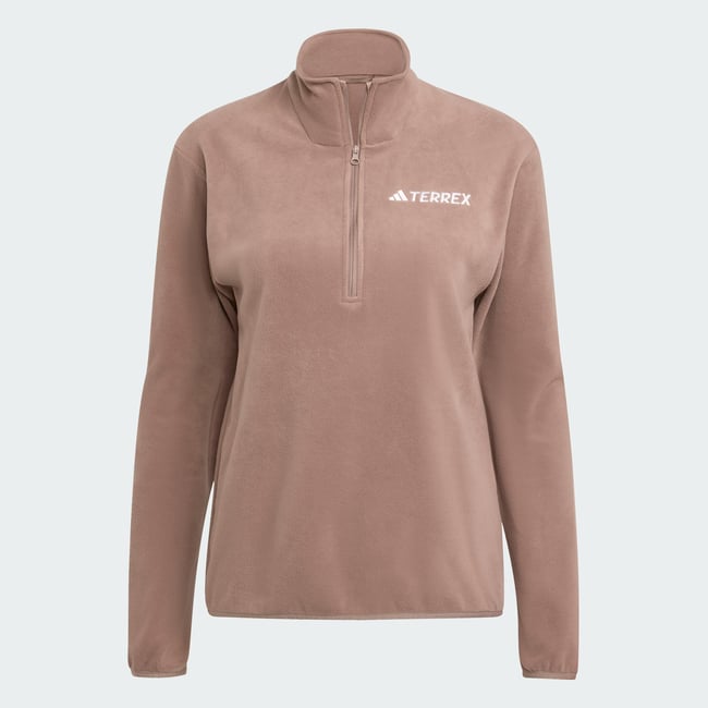 Veste Molleton Demi-Zip Multi Essentials Veste Molleton Demi-Zip Multi Essentials trace brown <span itemprop=