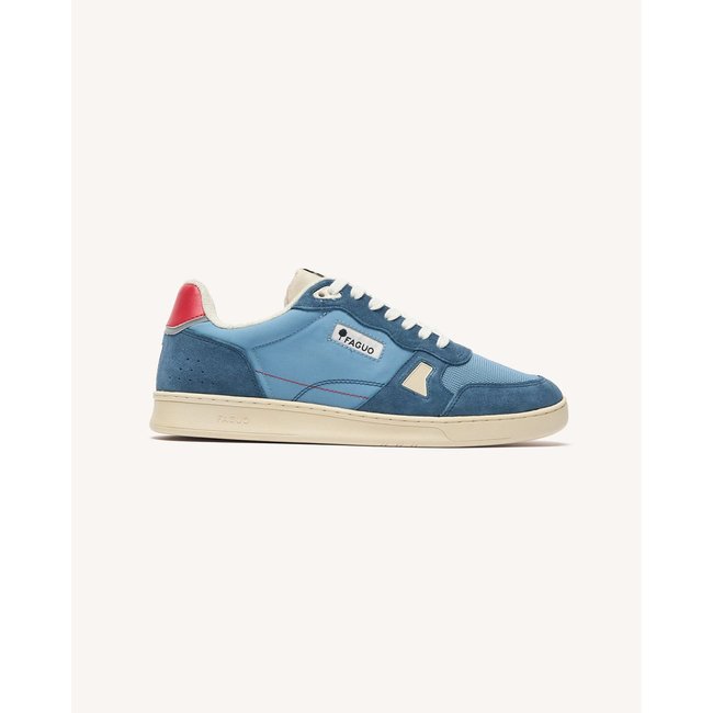 Baskets basses tissu suede COMMUTE 1 COMMUTE 1 bleu jean <span itemprop=