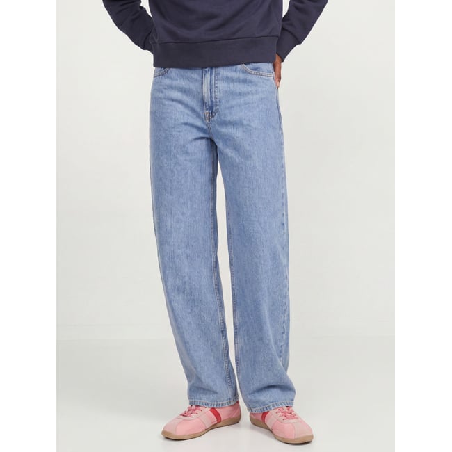 Jeans À Coupe Tonneau blue denim 1 <span itemprop=