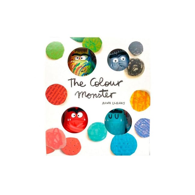 Le pack Monstre des emotions couleurs avec confusion tristesse colere et peur - COMANSI