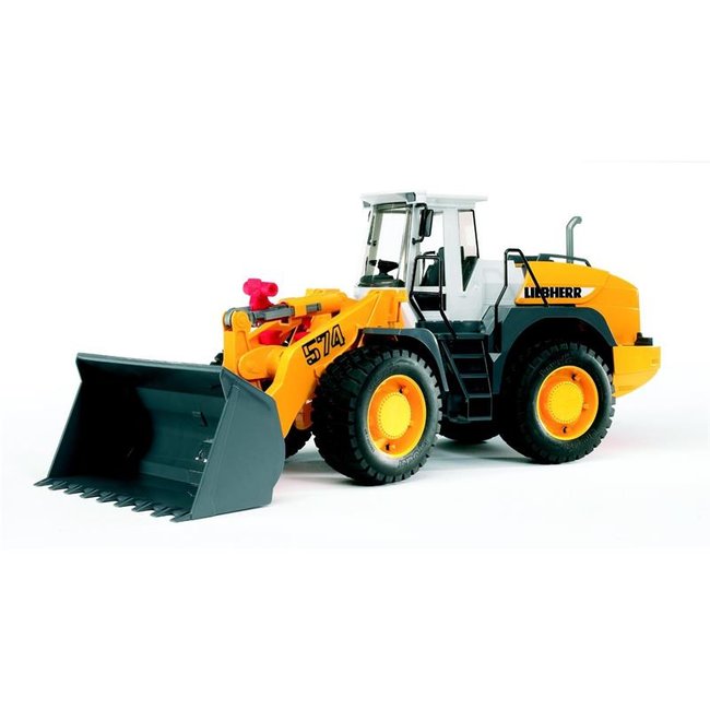 Chargeuse sur pneus Liebherr L574 jaune <span itemprop=