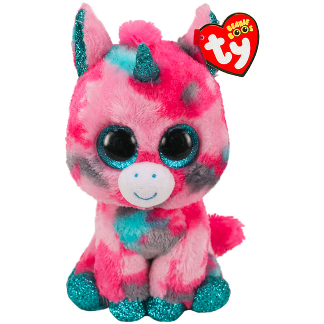 Beanie Boo's Small Gumball La Licorne rose <span itemprop=