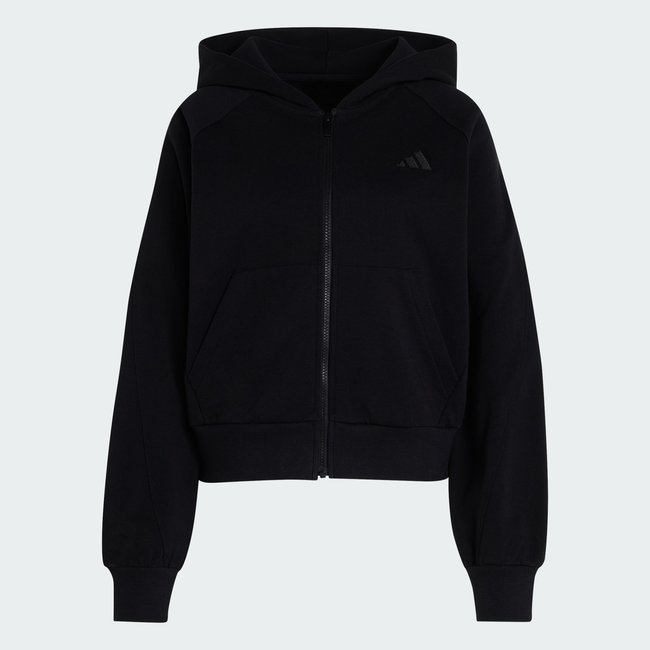 VESTE À CAPUCHE ZIP INTÉGRAL PETIT LOGO KIT ADIDAS - ADIDAS SPORTSWEAR
