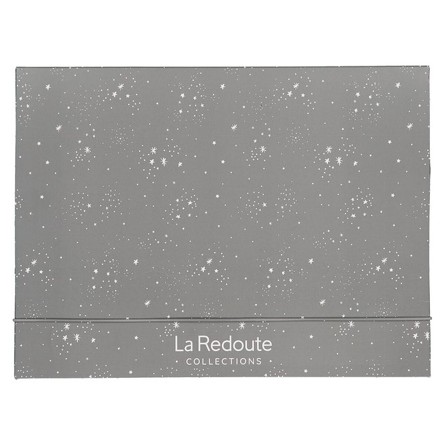 Boîte cadeau grand format gris <span itemprop=