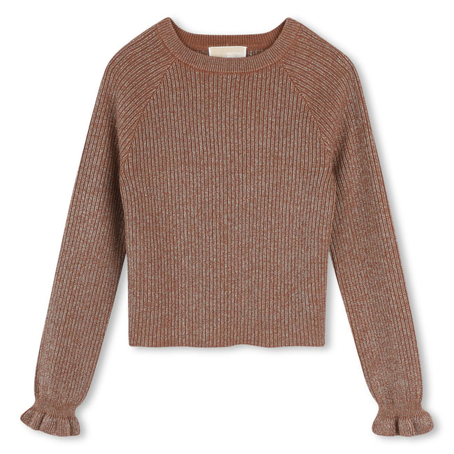Pull à manches longues puce <span itemprop=