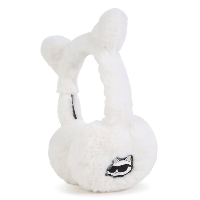 Cache-oreilles blanc <span itemprop=