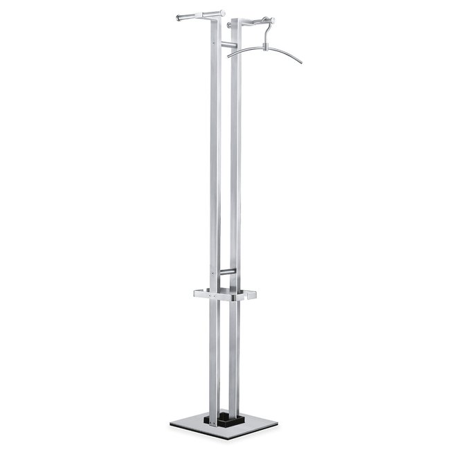 Cabide com pé Atacio, ZACK inox <span itemprop=