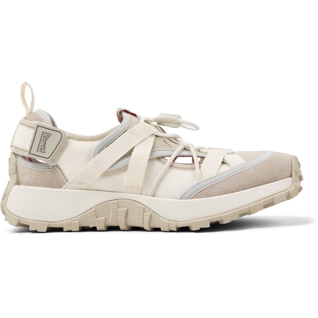 Baskets Drift Trail beige blanc <span itemprop=