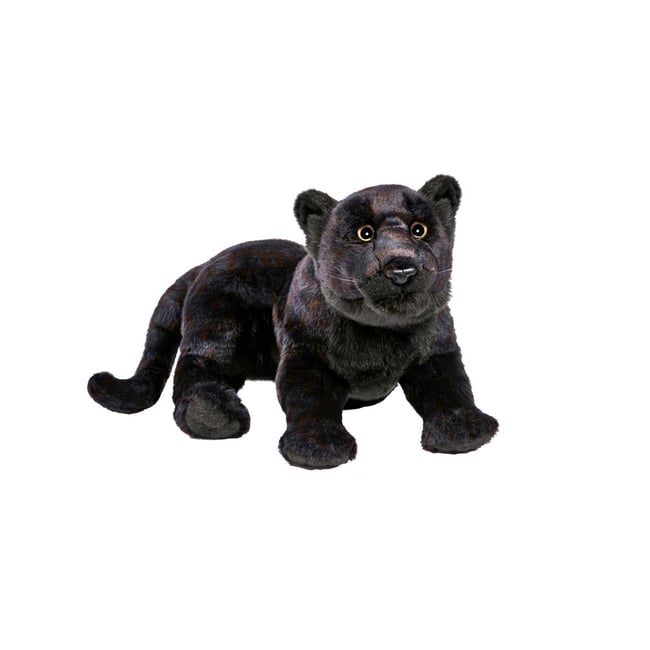 Panthere noire couchee 42cm - ANIMA