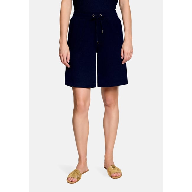 Pantalon d'été à taille élastique dark sky <span itemprop=